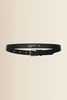 Belt crocodile structure metallic