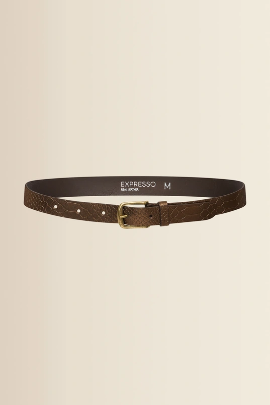 Belt crocodile structure metallic