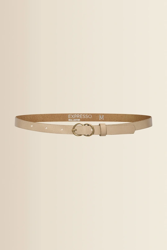 Belt plain fancy round buckle