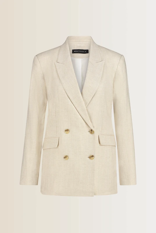Blazer linnenmix