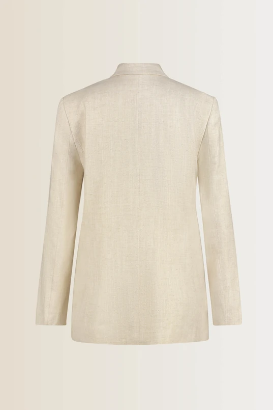 Blazer linnenmix