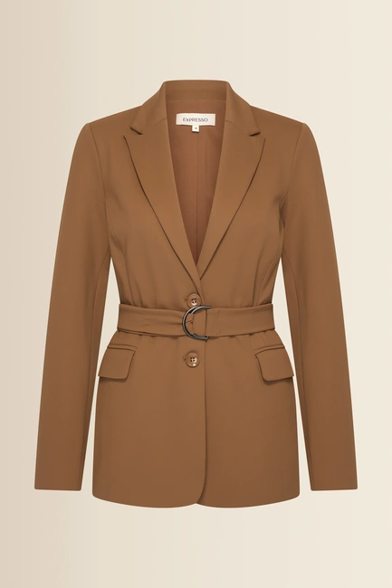 Blazer met ceintuur