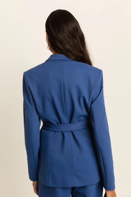 Blazer met ceintuur