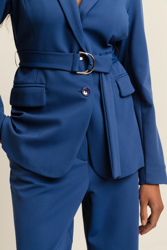 Blazer met ceintuur