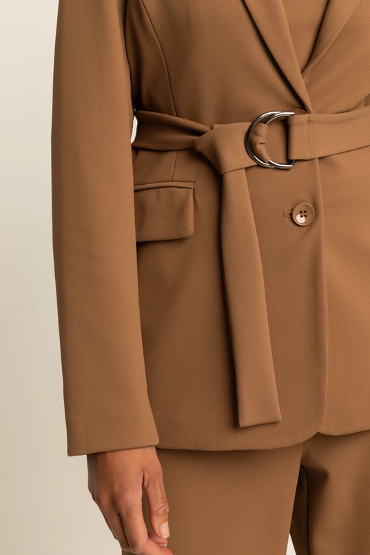 Blazer met ceintuur