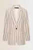 Blazer met strepen