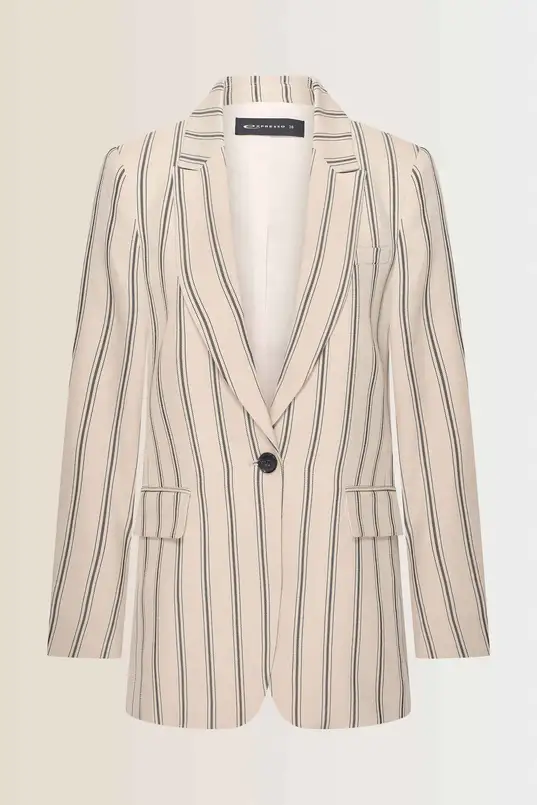 Blazer met strepen