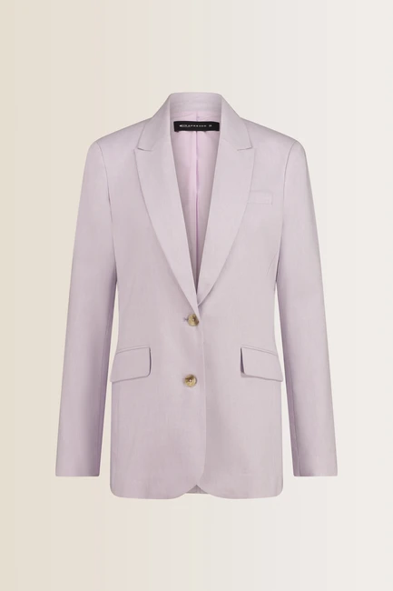 Blazer stretch linnenmix