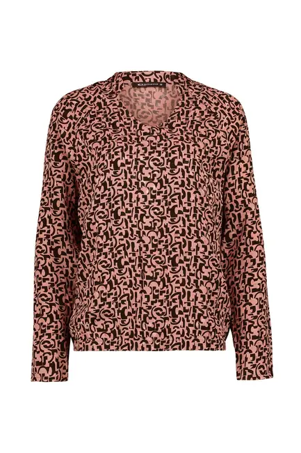 Blouse abstracte print