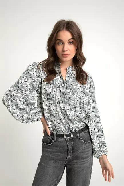Blouse grafische print