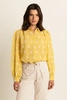 Blouse met geborduurde details