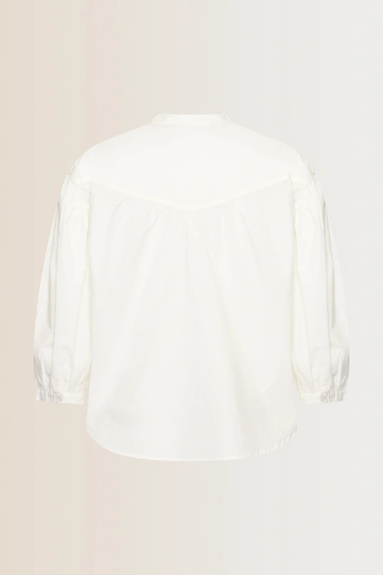 Blouse met geborduurde details