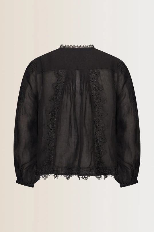 Blouse met kant