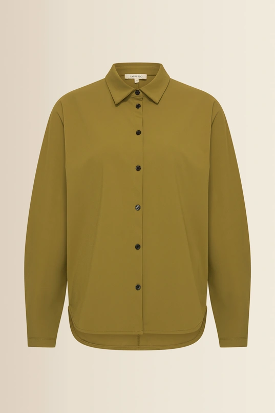Blouse met klassieke kraag