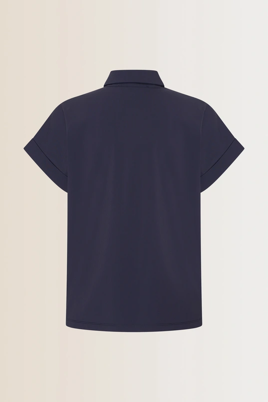 Blouse met korte mouwen
