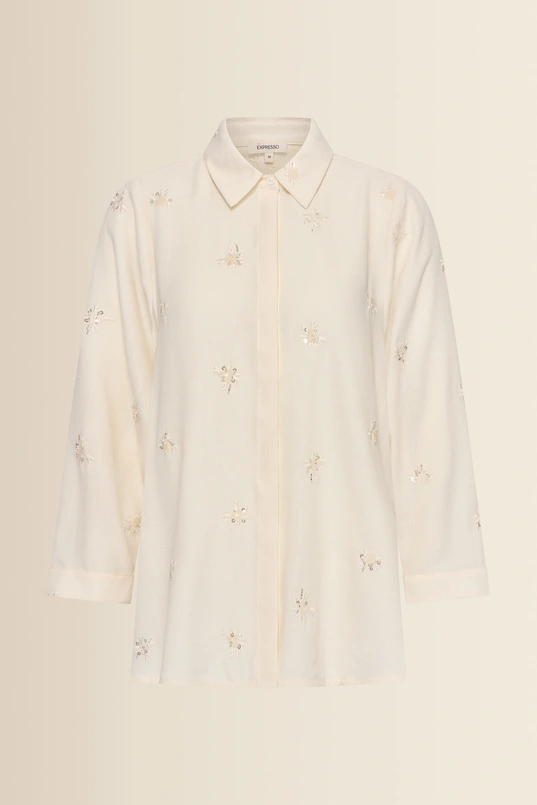 Blouse met pailletten