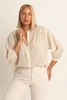 Blouse met paillettendetails