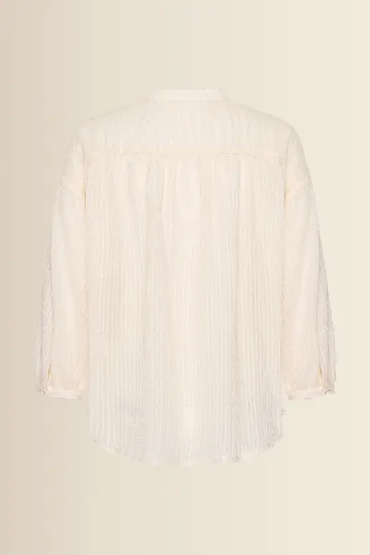 Blouse met paillettendetails