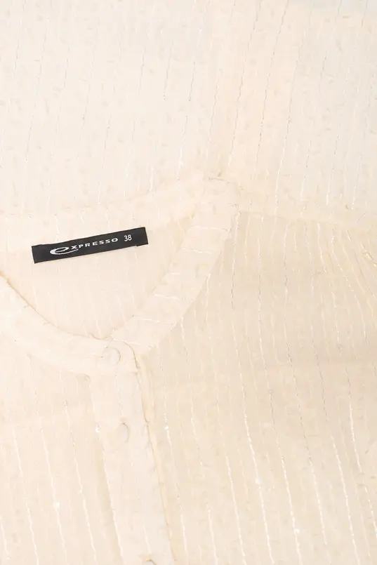 Blouse met paillettendetails
