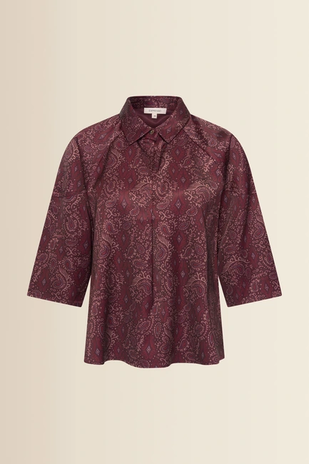 Blouse met paisleydessin