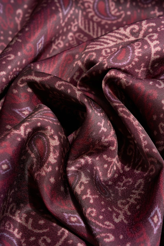 Blouse met paisleydessin