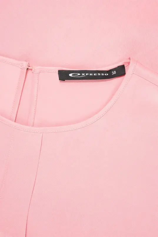 Blouse met persvouw