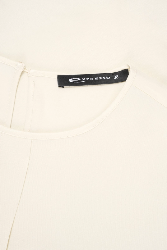 Blouse met persvouw