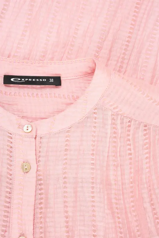 Blouse met pofmouwen