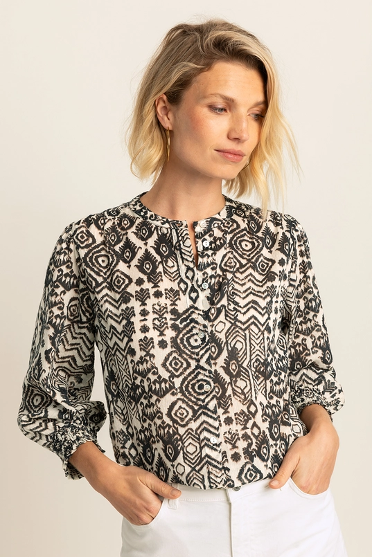 Blouse met print