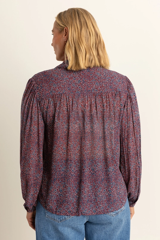 Blouse met print