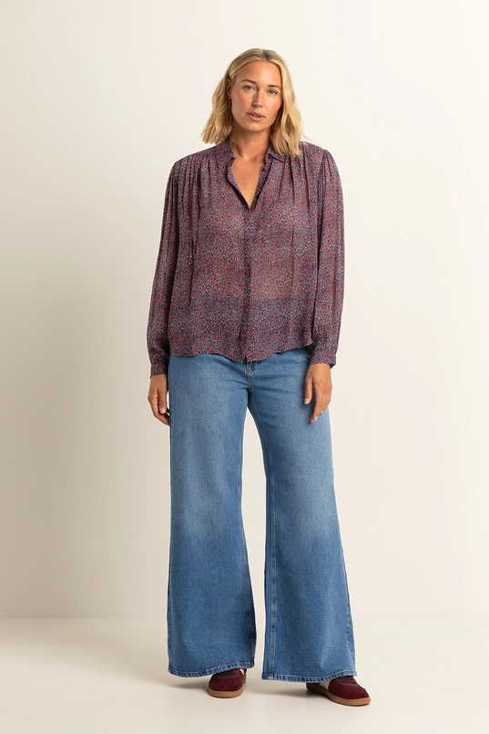 Blouse met print