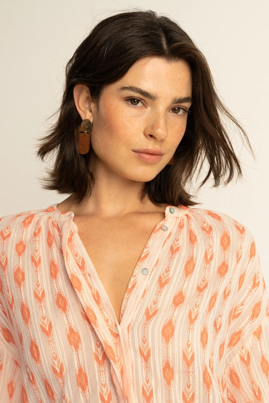 Blouse met print