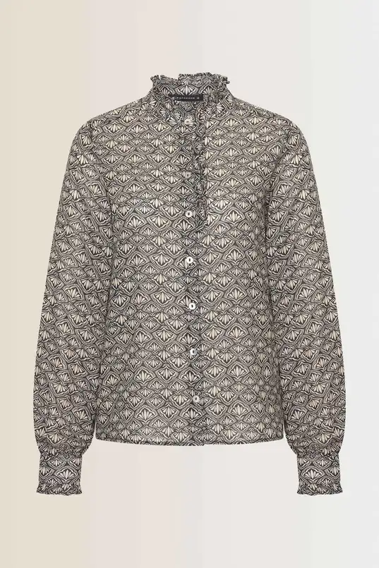 Blouse met ruches