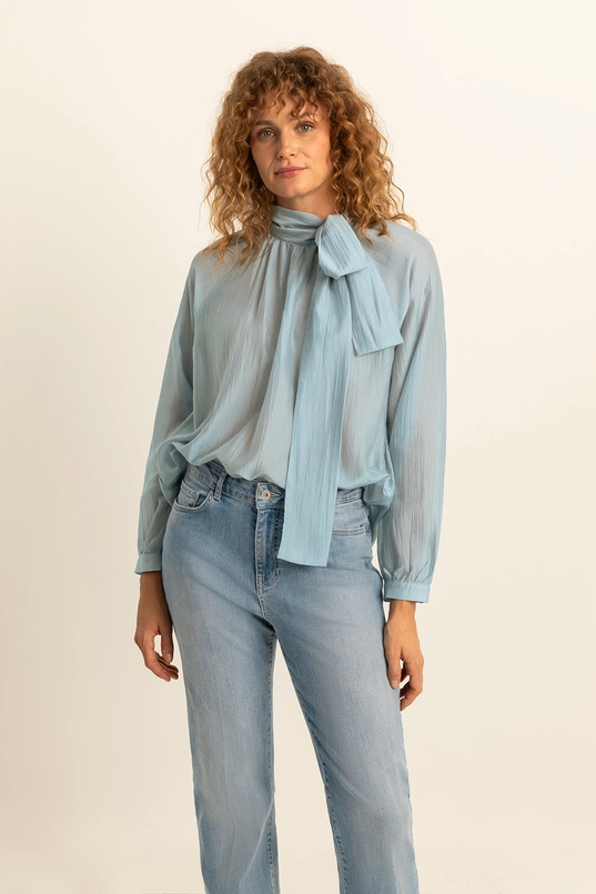 Blouse met strik
