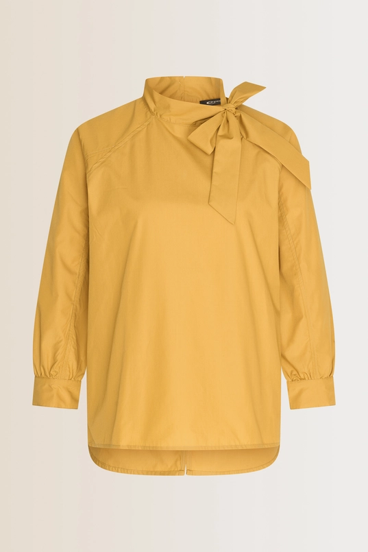 Blouse met strikdetail
