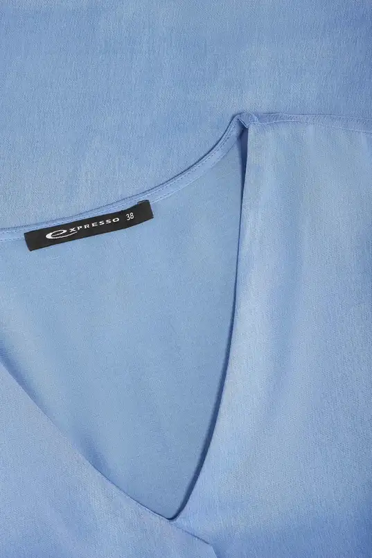 Blouse met V-hals