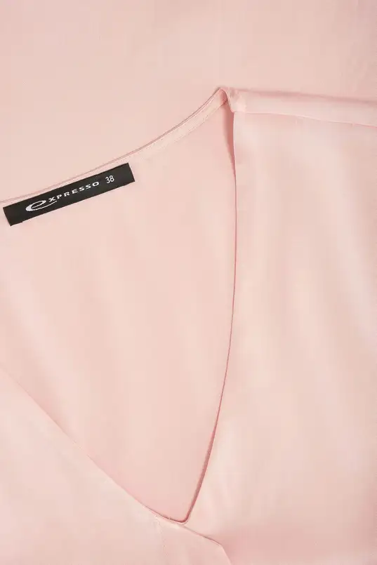 Blouse met V-hals