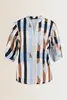 Blouse multicolour print