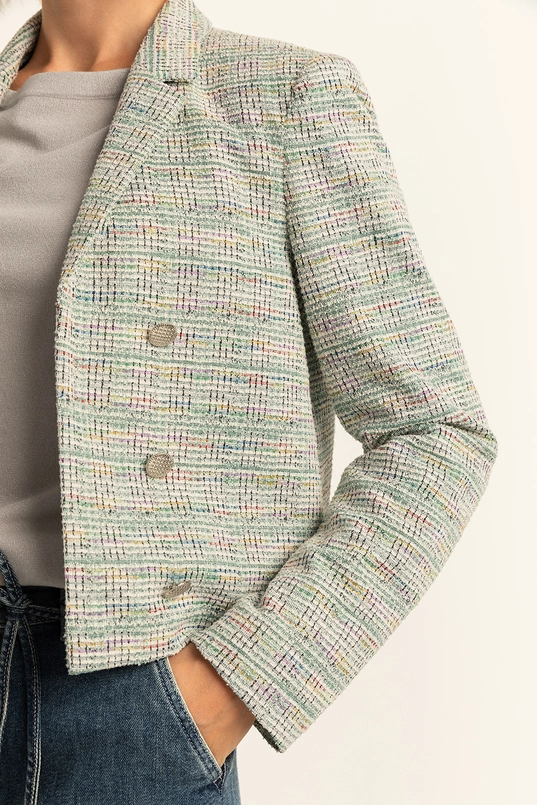 Bouclé blazer
