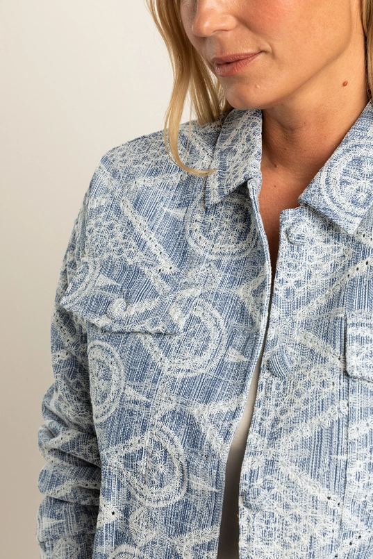 Bouclé bomber