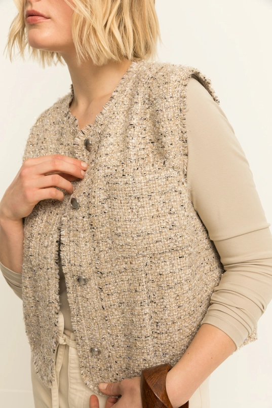 Bouclé gilet
