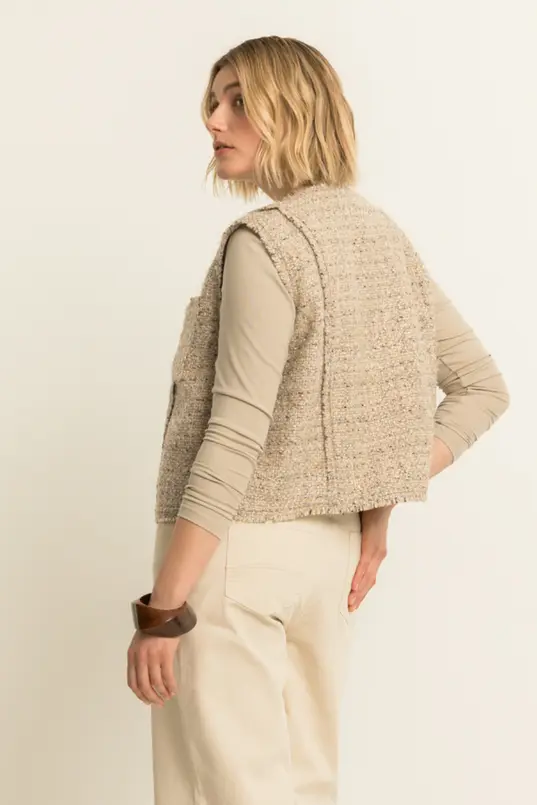 Bouclé gilet