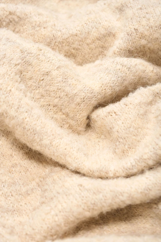 Bouclé shawl