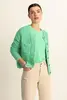 Boxy bouclé cardigan