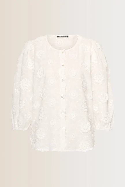Broderie blouse