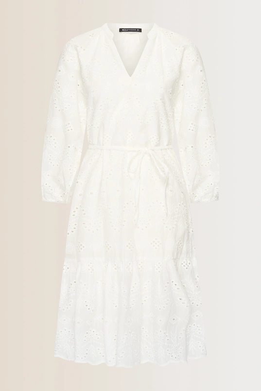 Broderie jurk