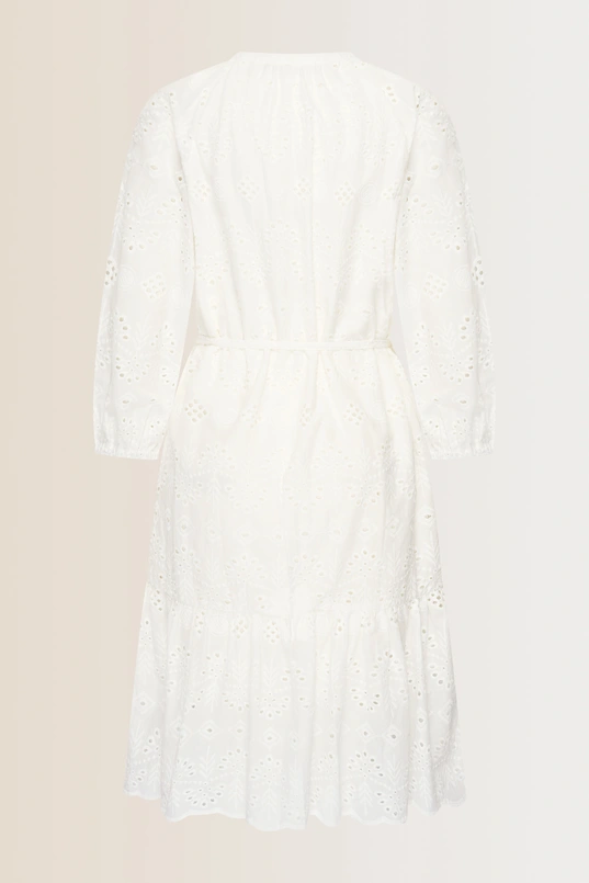 Broderie jurk
