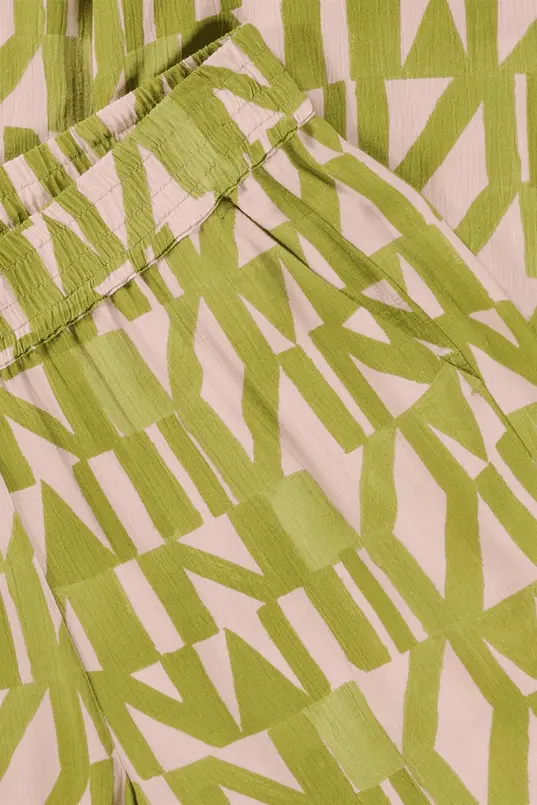 Broek grafische print