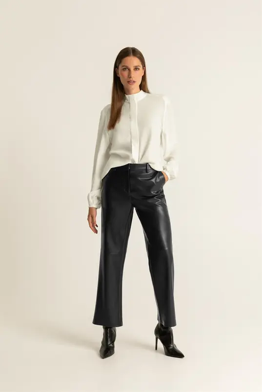 Broek imitatieleer
