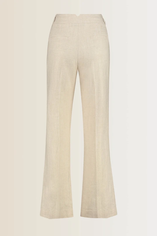 Broek in linnenmix